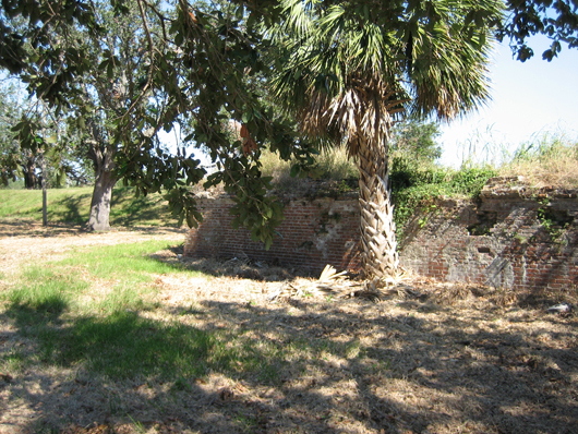 Part of the ruins of Old Spanish Fort, a colonial era fortification in New Orleans, where some of the artifacts were found. Image by Infrogmation. This file is licensed under the Creative Commons Attribution 2.5 Generic license.