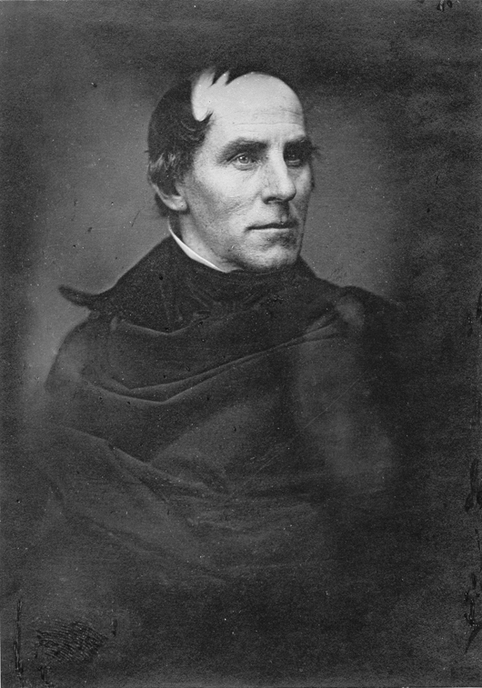 An early photograph of American painter Thomas Cole. Image courtesy of Wikimedia Commons.