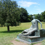 Henry Moore's 'Draped Seated Woman' at Yorkshire Sculpture Park. Image by David Sands. This file is licensed under the Creative Commons Attribution-Share Alike 2.0 Generic license.