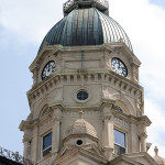 The dome of the Vigo County Courthouse in Terre Haute, Ind. Image by Huw Williams, courtesy of Wikimedia Commons.