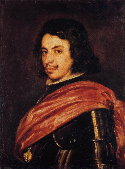 Diego Velazquez portrait of Francesco I d'Este. Image courtesy of Wikimedia Commons.