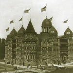 The Corn Palace in Mitchell, S.D., in 1907. Image courtesy of Wikimedia Commons.