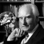 Francis Crick. Image by Marc Lieberman. This file is licensed under the Creative Commons Attribution 2.5 Generic license.