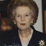 Former British Prime Minister Margaret Thatcher. Image courtesy of LiveAuctioneers.com Archive and International Autograph Auctioneers Ltd.