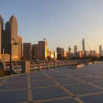 The Abu Dhabi skyline. Image by FritzDaCat. This file is licensed under the Creative Commons Attribution-Share Alike 3.0 Unported license.
