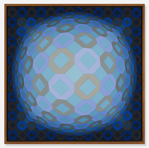 Victor Vasarely, ‘Okta-Pos-Va.’ Estimate: $70,000-90,000. Wright image.