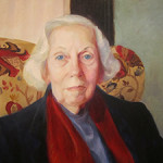 Eudora Welty's portrait in the National Portrait Gallery in Washington, D.C. Image by Billy Hathorn, Wikimedia Commons.