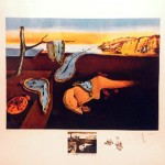 Salvador Dali masterpiece 'Persistence of Memory,' signed and numbered lithograph. Image courtesy of LiveAuctioneers.com Archive and Wittlin & Serfer Auctioneers.