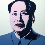 Print of Andy Warhol's Mao Tse-tung. Image courtesy of LiveAuctioneers.com Archive and Art Partner Galerie SPRL.