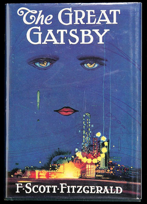 A first edition, first issue, of F. Scott Fitzgerald's 'The Great Gatsby.' Image courtesy of LiveAuctioneers.com Archive and PBA Galleries.