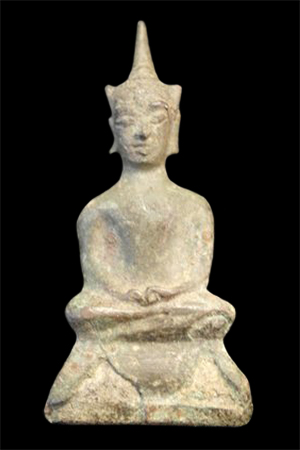 Sino Thai bronze 16th-century Buddha. Image courtesy London Antique Buddha.