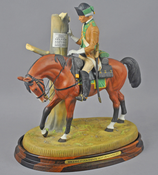 Doulton Soldiers of the Revolution Group. Leighton Galleries image.