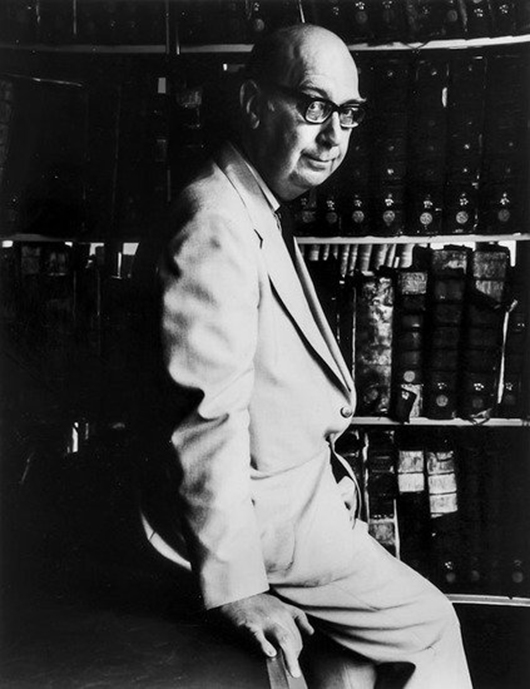 This portrait of British poet Philip Larkin by Christopher Barker will be sold at Bloomsbury Auctions on May 30, 2013. Internet live bidding will be provided by LiveAuctioneers.com.