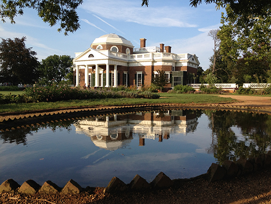 Thomas Jefferson's home Monticello. Image by Sudhindra. This file is licensed under the Creative Commons Attribution-Share Alike 3.0 Unported license. 