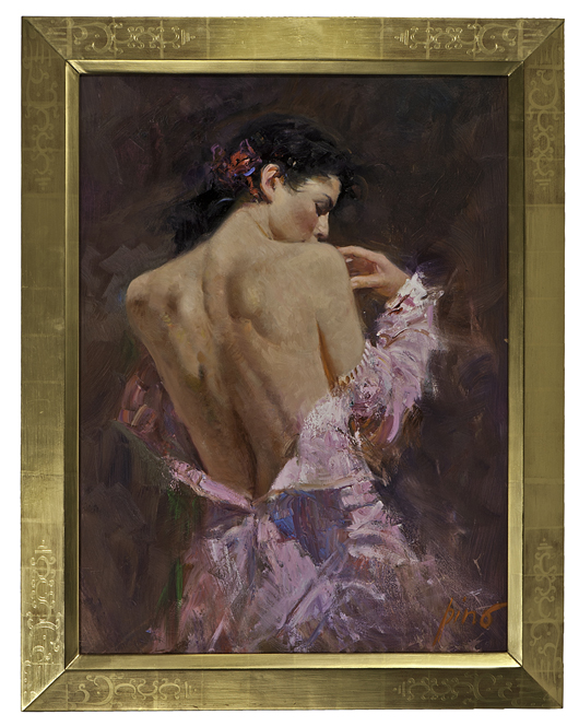 ‘Melissa’ by Giuseppe Pino realized $17,220. Cowan’s Auctions Inc.