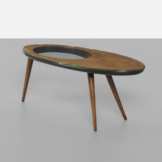 Gio Ponti, rare coffee table. Estimate: $50,000-70,000. Wright image.