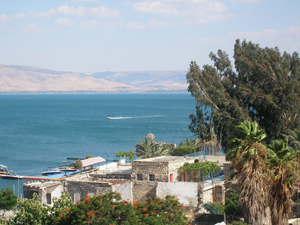 A view of the Sea of Galilee in Israel. Image by Pacman, courtesy of Wikimedia Commons.