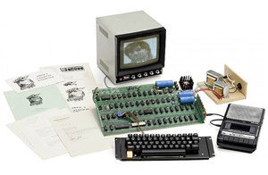 Original Apple 1 computer, 1976. Auction Team Breker image.