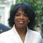 Oprah Winfrey at her 50th birthday party at Hotel Bel-Air in Los Angeles, 2004. Photo by Alan Light, sized for portrait purposes. Licensed under the Creative Commons Attribution 2.0 Generic license.