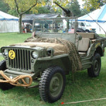 A Willys MB, better known as a jeep, at a military vehicle show in Virginia in 2006. Image by Mytwocents. This file is licensed under the Creative Commons Attribution-Share Alike 3.0 Unported license.