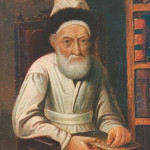 Pre-1860 painting of Menachem Medel Schneersohn, the Tzemach Trzedek, the Third Rabbi of Lubavitch. The Chabad-Lubavitch is a Hasidic movement in Orthodox Judaism and is the largest Jewish organization in the world today. Public domain image in USA.