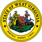 West Virginia State Seal, created in 1863 by Joseph H. Diss Debar