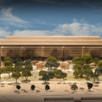 The Dwight D. Eisenhower Memorial will be situated at the base of Capitol Hill, across Independence Avenue from the National Air and Space Museum and north of the U.S. Department of Education. US Government image.