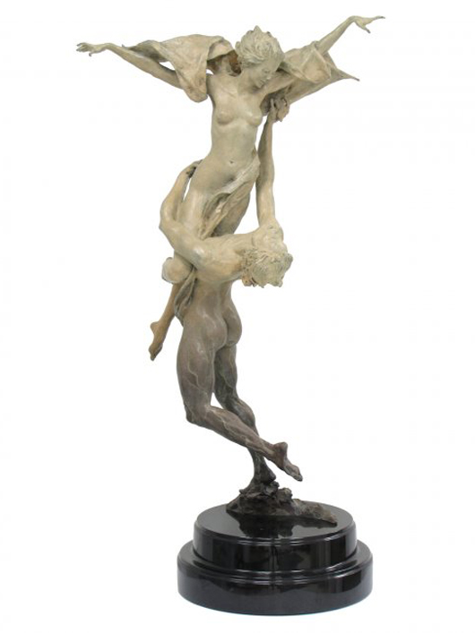 Tuan Nguyen, bronze, 'Rapture.' William Jenack image.