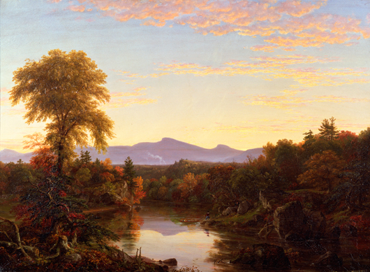 Catskill Creek by Thomas Cole. Image courtesy of Fenimore Art Museum/The Farmers' Museum.