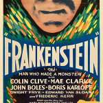 The 'Frankenstein' poster sold for $262,900 at Heritage Auctions, a record for a movie insert poster. Heritage Auctions image.