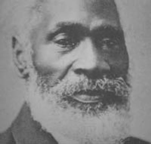 Josiah Henson, whose 'slave pass' is part of the Owensboro Museum of Science and History collection related to the Amos Riley plantation. Henson, who penned an 1849 autobiography, later became famous as the person who inspired the character 'Tom' in Harriet Beecher Stowe's 'Uncle Tom's Cabin.'