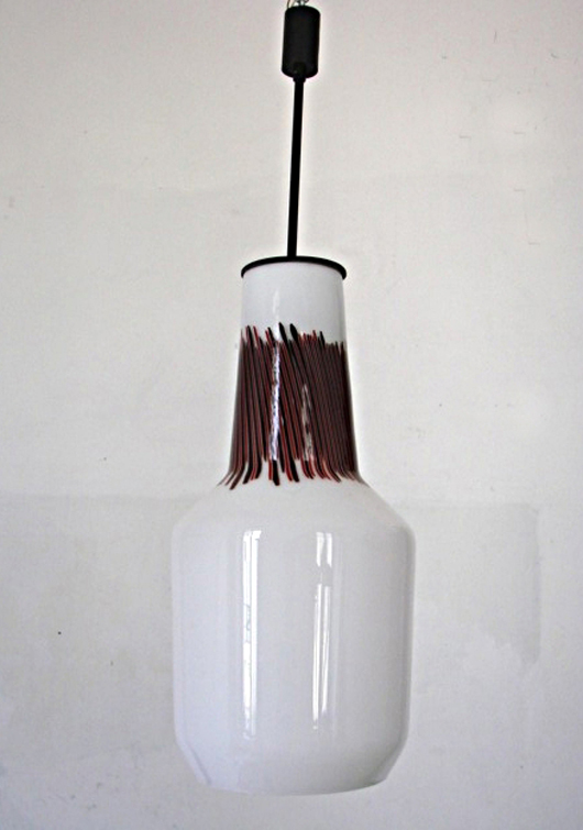 Massimo Vignelli ceiling lamp, Venini, Murano, 1950. Est. €800-1,000. Nova Ars image.