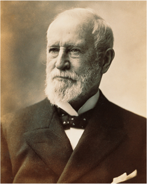 Charles Lewis Tiffany, founder of Tiffany & Co., was among those said to have been taken in by the diamond scam. Tiffany & Co. image, courtesy of Wikimedia Commons.