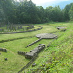 Ruins of Dacian temples at Sarmizegetusa Regia. Image by Ionut Vaida. This file is licensed under the Creative Commons Attribution-Share Alike 3.0 Romania license.