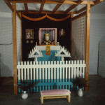 Ken Price's 'Death Shrine I.' Image by Tina Larkin, courtesy of the Harwood Museum of Art.