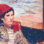 A Romanian art expert says she was shown Paul Gauguin's 'Femme Devant une Fenetre Ouverte, dite La Fiancee,' one of the works stolen in the Dutch museum heist. Rotterdam police image, courtesy of Wikimedia Commons.