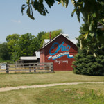 An Ohio bicentennial barn sign at Lyme Village in Huron County. This file is licensed under the Creative Commons Attribution 2.0 Generic license.