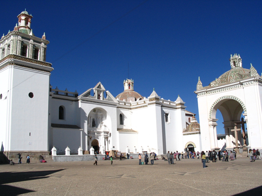The Basilica of Our Lady of Copacabana was the scene of a notorious theft in April. Image by Anakin. This file is licensed under the Creative Commons Attribution-Share Alike 3.0 Unported license.