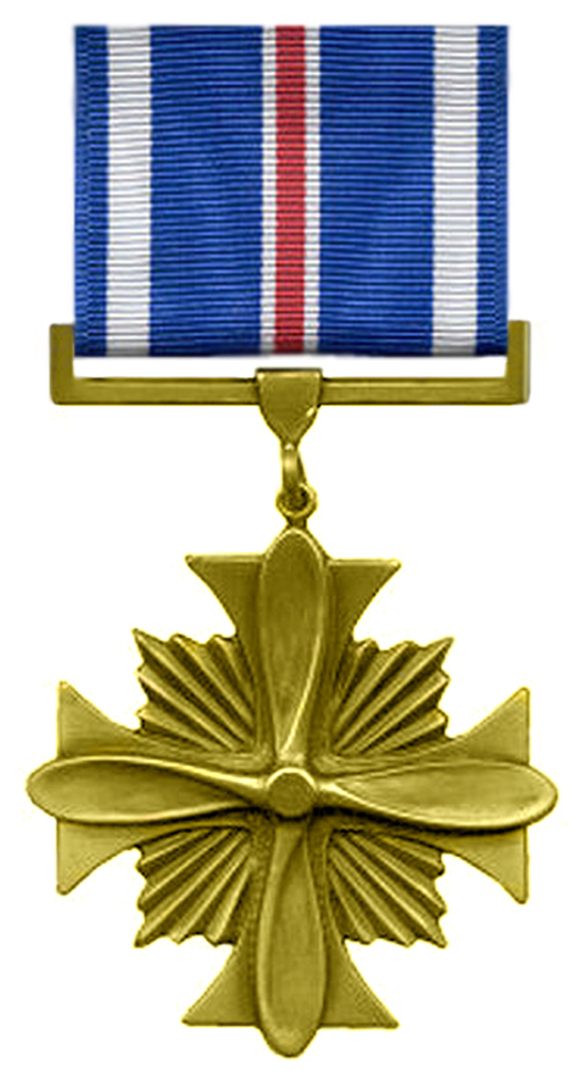 The  Distinguished Flying Cross, a United States military medal. Image courtesy Wikimedia Commons.