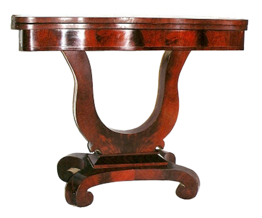 This style of furniture, more correctly called Late Classicism rather than Empire, appealed to me early in my career. It helped kindle my interest in antique furniture. What type of furniture helped to light your fire?