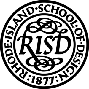 Official Seal of the Rhode Island School of Design. Fair use of low-resolution image.