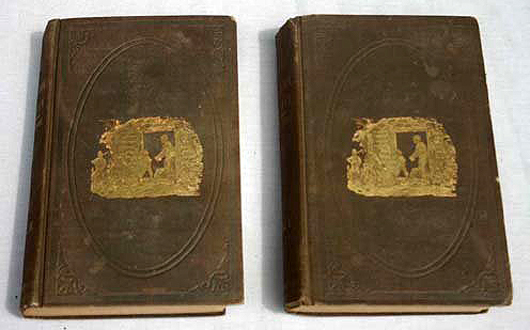 First editions of 'Uncle Tom's Cabin. Image courtesy of LiveAuctioneers.com Archive and Stanton Auctions.