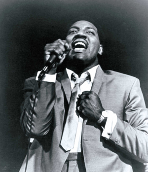 Legendary American singer, songwriter and record producer Otis Redding (1941-1967). Photo courtesy of Stax Museum of American Soul Music.