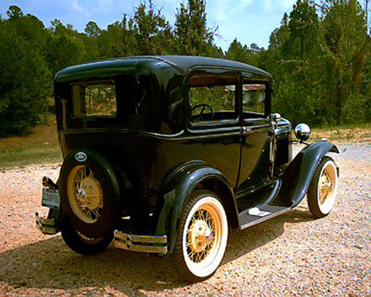 A 1930 Ford Model A. Image courtesy of LiveAuctioneers.com Archive and American Auction Co.