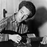 Singer-songwriter Woodie Guthrie (1912-1967). Image Al Aumuller 'New York World-Telegram and the Sun,' courtesy of Wikimedia Commons.