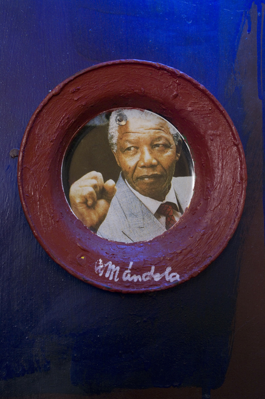 'Hope,' by Wayne Barker, from the exhibition: 'We Love Mandela.' Meerkat PR Ltd.