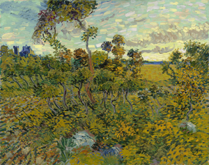 Van Gogh's 'Sunset at Montmajour.' Image courtesy of Wikimedia Commons.