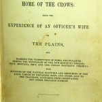 Rare 1868 book, 'Absaraka Home of the Crows,' signed by the author. Midwest Auction Galleries image.
