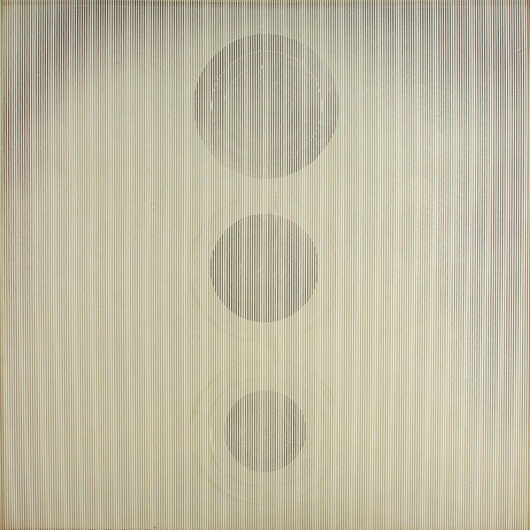 Mon Levinson, 'Three Stacked Circles.' Price realized: $8,125. Rago Arts and Auction Center.