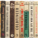 Ian Fleming, complete set of British first editions of the James Bond books, 14 items. Estimate: $30,000-plus. Heritage Auctions image.